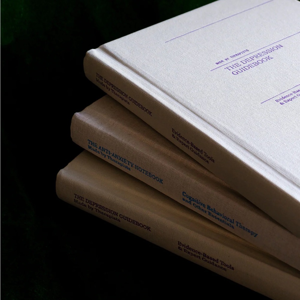 The Anti-Anxiety Notebook + The Depression Guidebook